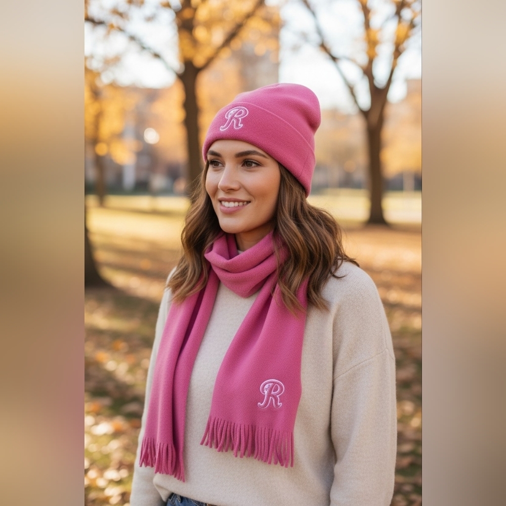 ROOTS Set Fleece Scarf & Touque